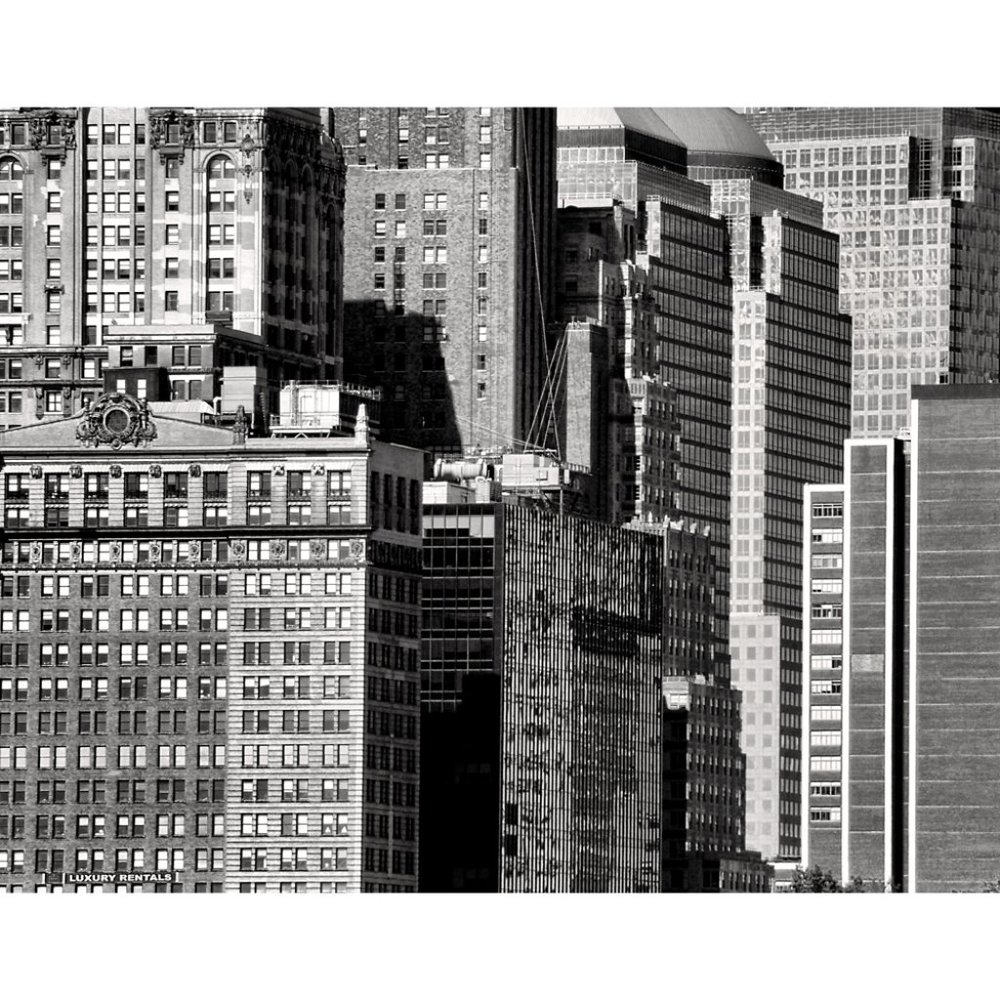 New York Buildings 8" x 10" print